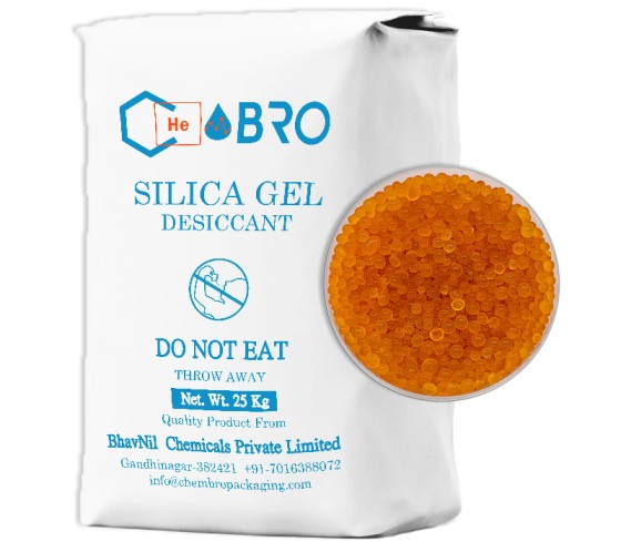 Orange Silica Gel - Beads